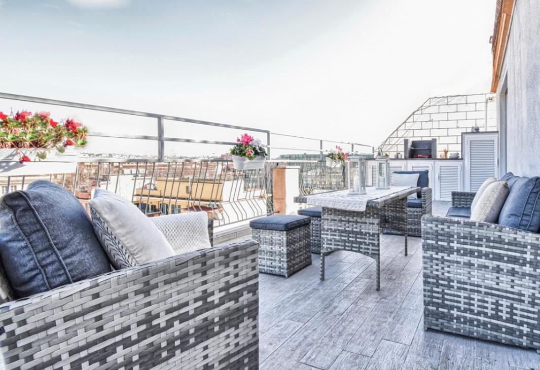 Ferienwohnung St. Peter Penthouse Rom Exterior foto